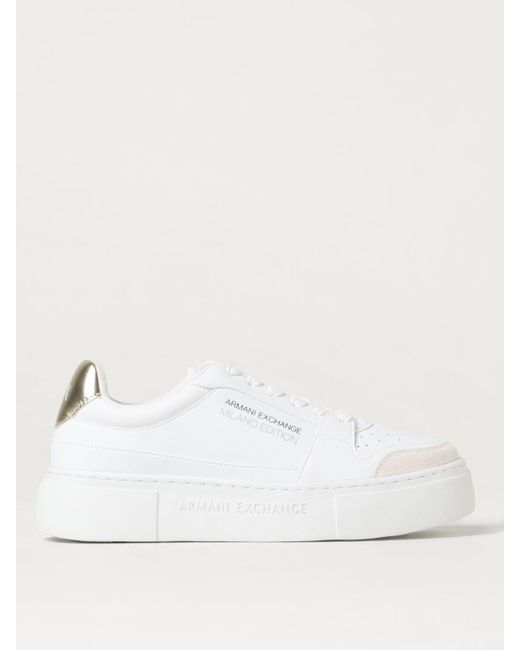 Armani Exchange Natural Sneakers