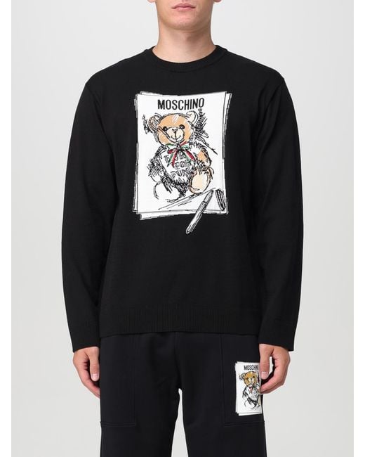Pull Homme Moschino Couture pour homme en coloris Black