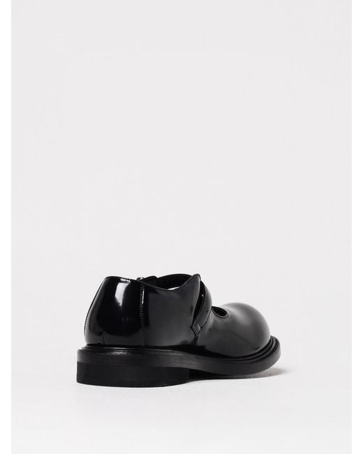 Moschino Couture White Brushed Leather Loafers for men