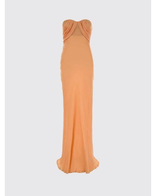 Ermanno Scervino Orange Dress