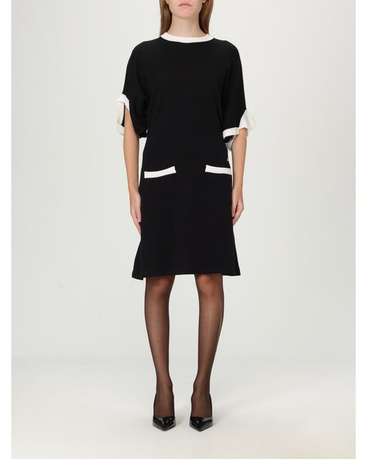 Moschino Couture Black Dress