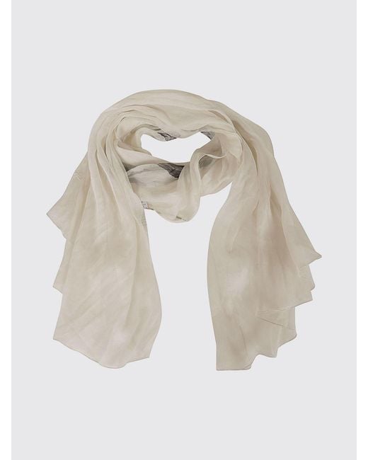 Ermanno Scervino White Rectangular Scarf