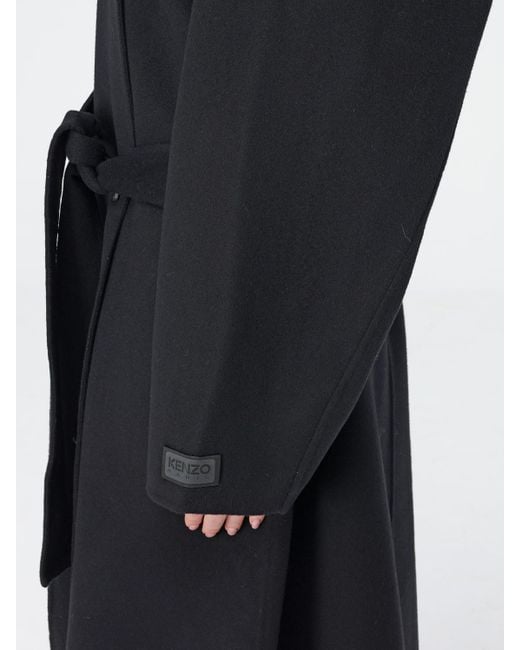 Abrigo Mujer KENZO de color Black