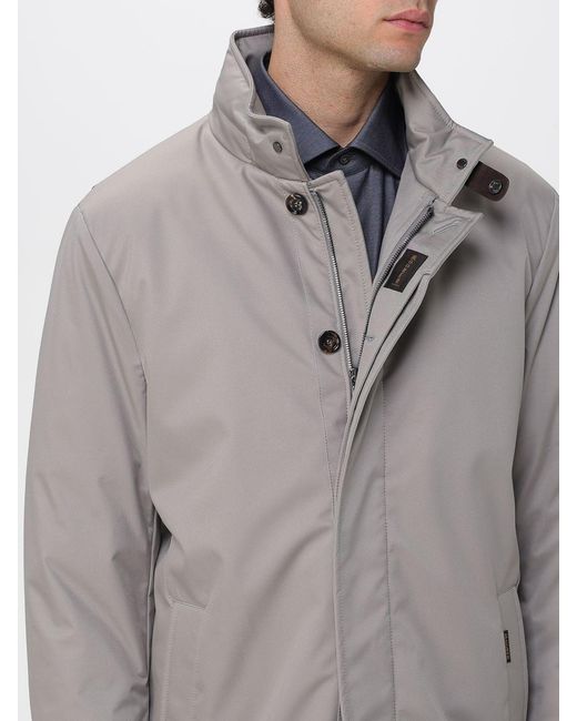 Moorer Gray Coat for men