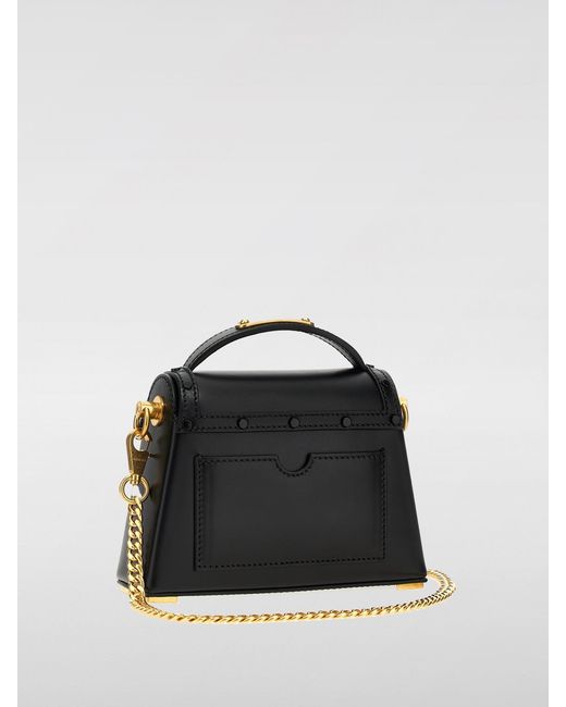 Balmain Black B-Buzz Dynasty Leather Tote Bag