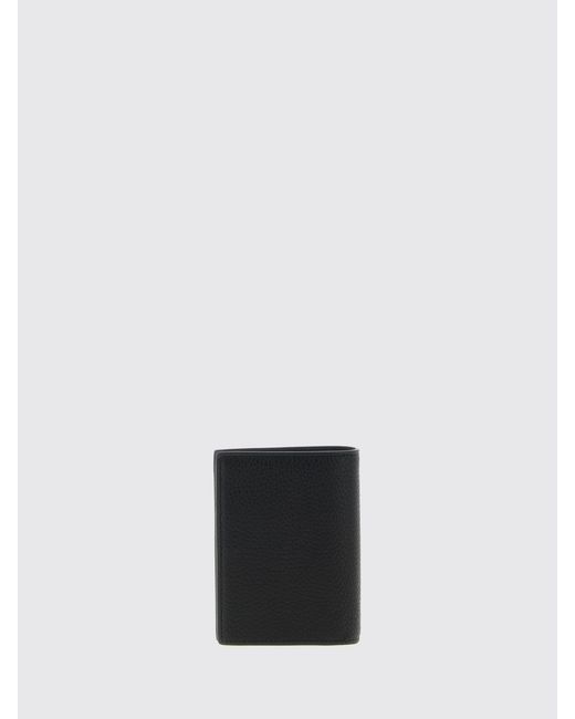 Saint Laurent White Tiny Cassandre Card Holder for men