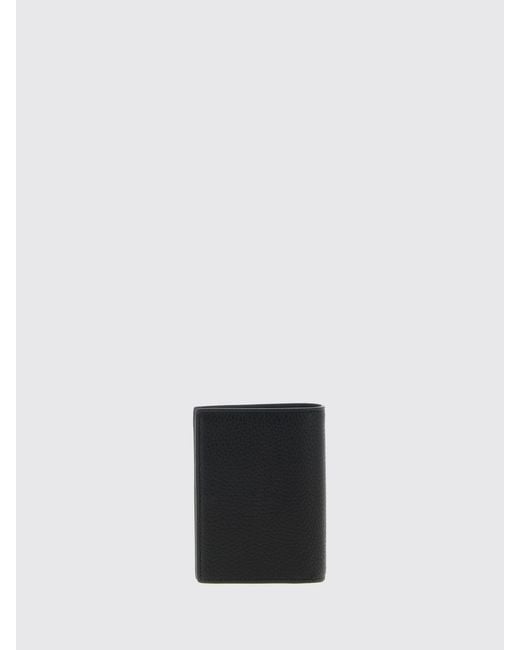 Saint Laurent White Tiny Cassandre Card Holder for men
