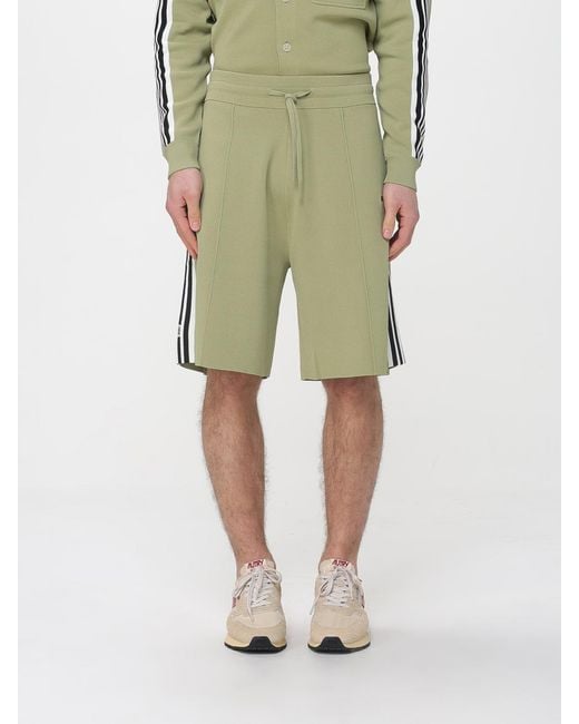 Autry Green Viscose Knit Jogging Shorts for men