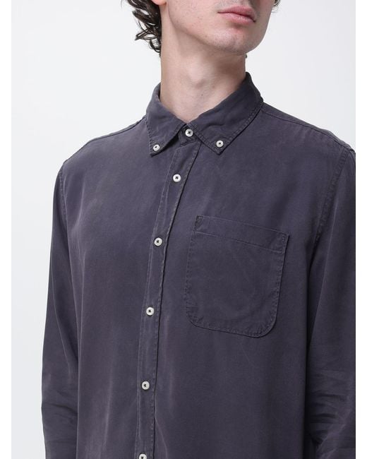 Ecoalf Blue Lyocell Tencel Shirt for men