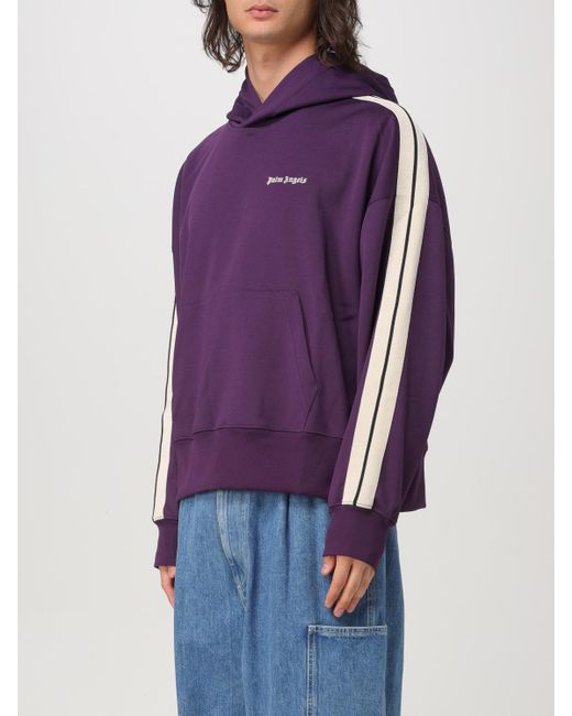 Sudadera Hombre Palm Angels de hombre de color Purple