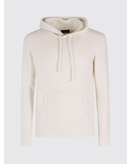 Roberto Collina Natural Sweatshirt for men