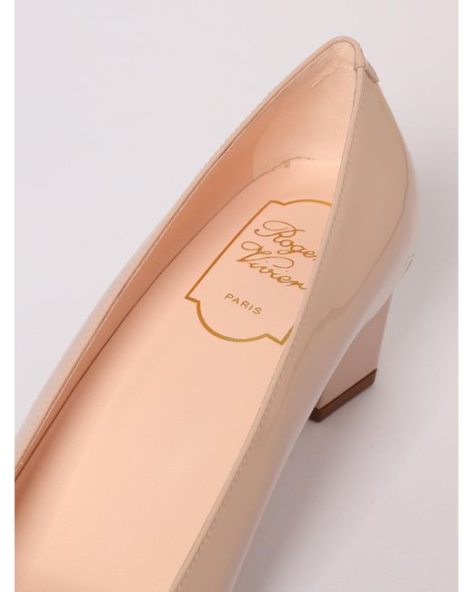 Décolleté Belle Vivier di Roger Vivier in Pink