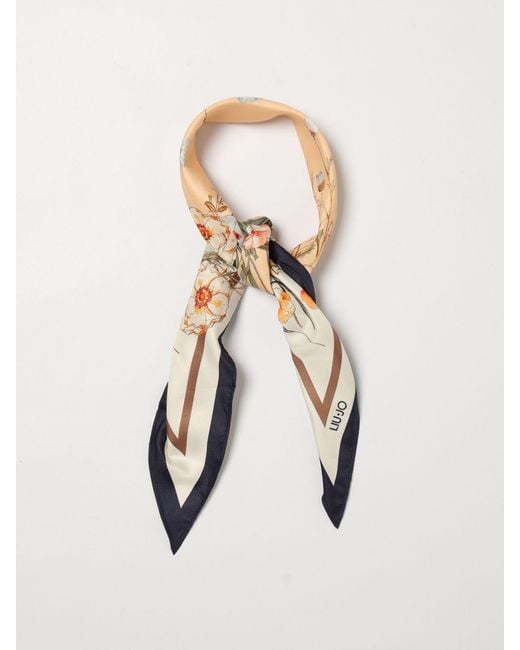 Liu Jo Natural Baroque Print Fabric Foulard