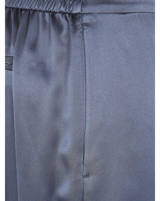Joseph Blue Silk Trousers