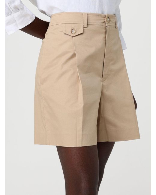 Ralph Lauren Natural Cotton Poplin Shorts