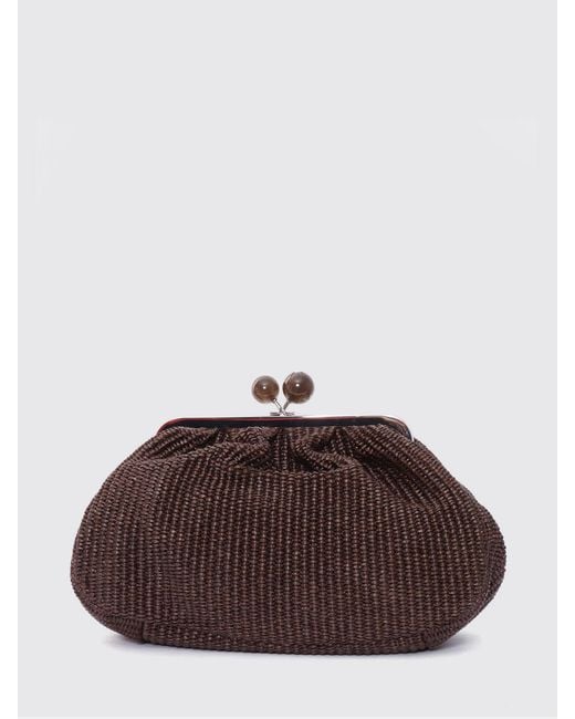 Weekend by Maxmara Brown Clutch Cocoa