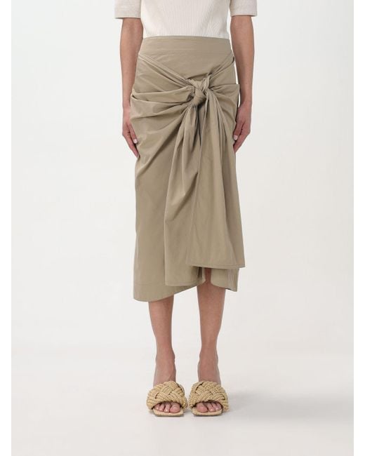 Bottega Veneta Natural Skirt