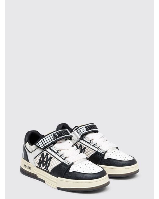 Amiri White Logo Sneakers for men