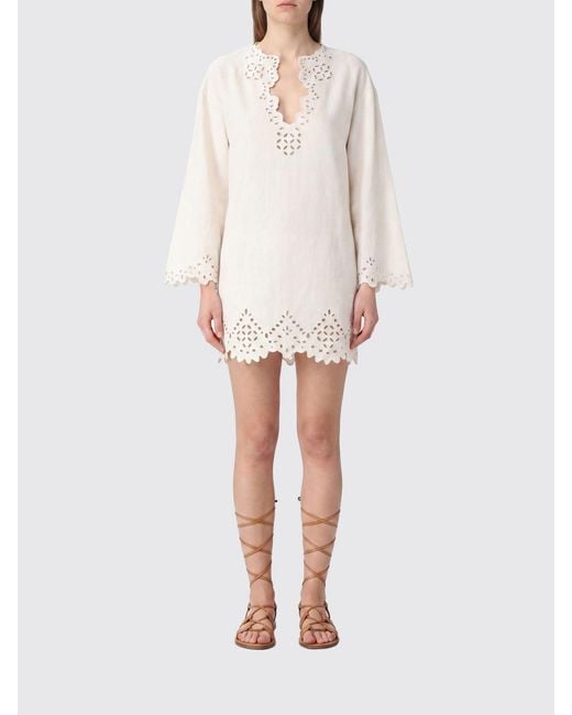 Isabel Marant White Cotton Dress