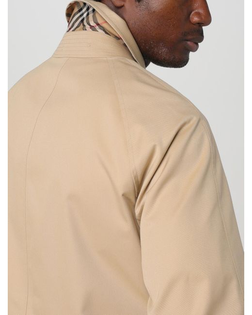 Burberry Mantel Herren in Natural für Herren