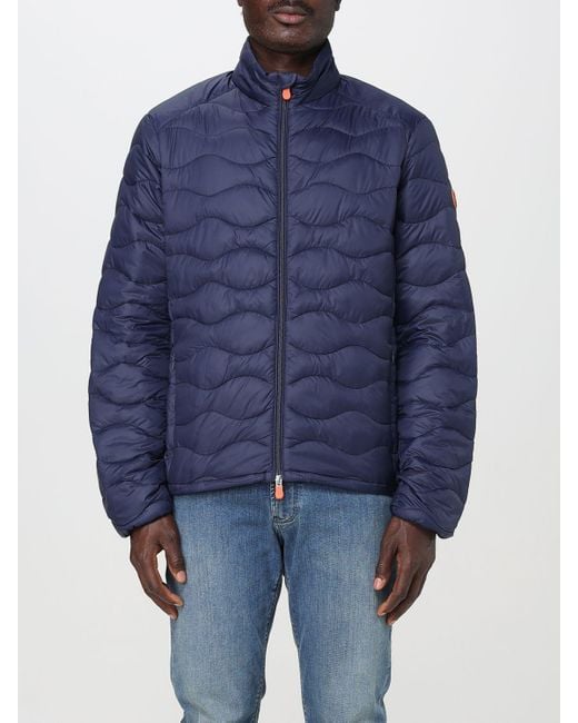 Save The Duck Blue Jacket for men