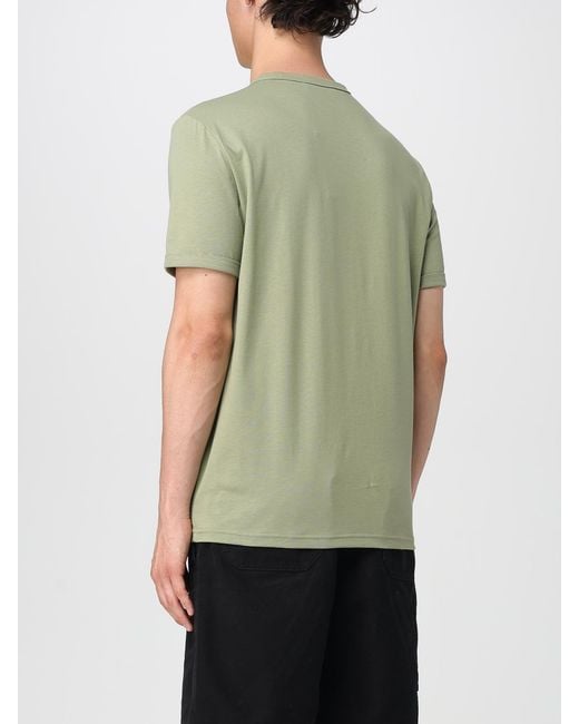 T-Shirt Basic di Fred Perry in Green da Uomo
