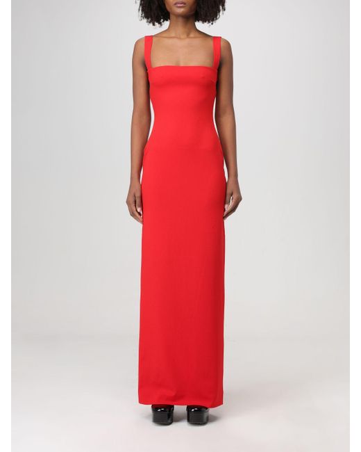 Solace London Red Joni Maxi Dress
