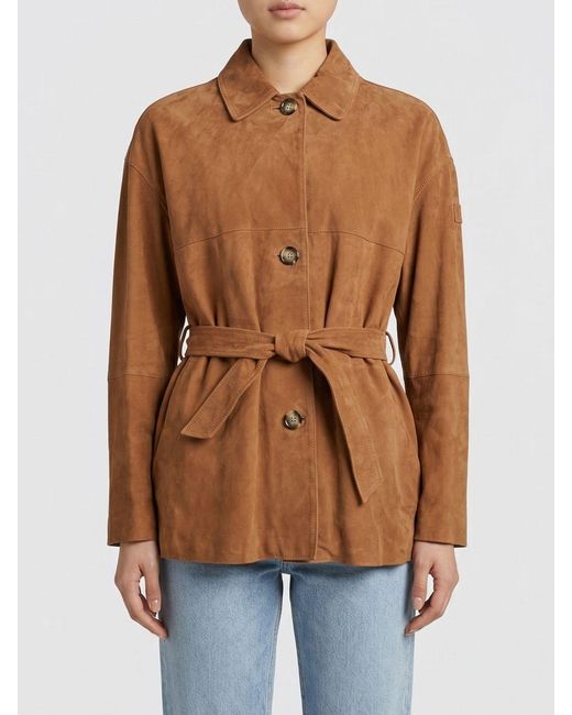 Peuterey Brown Suede Jacket