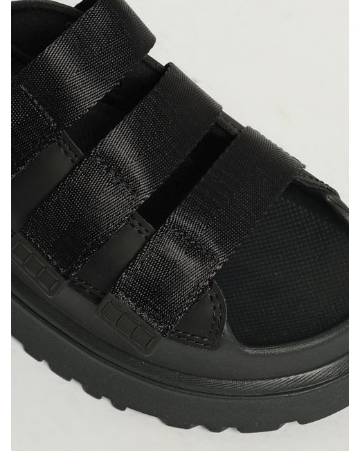 Ugg Black Heeled Sandals
