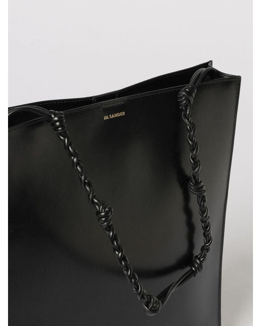 Borsa Tangle di Jil Sander in Black
