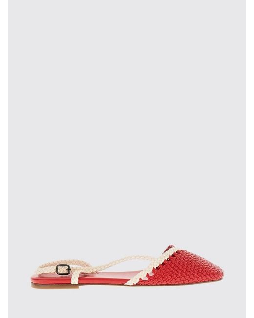 Hereu Pink Rondaia Slingback Ballerinas