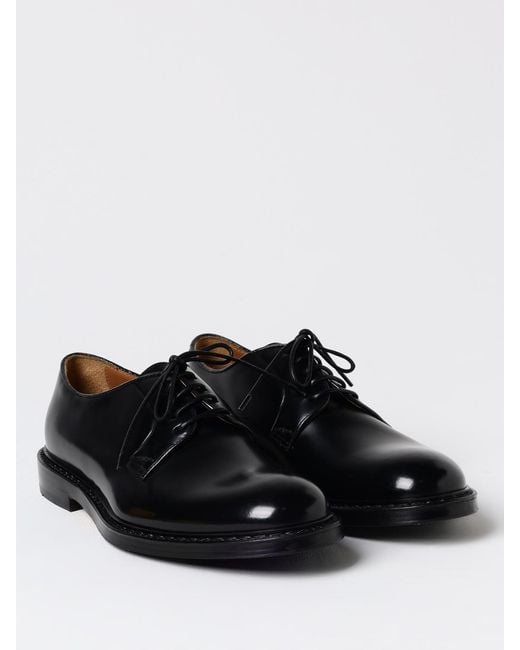Doucal's Derby-Schuhe Aus Gebürstetem Leder in Black für Herren