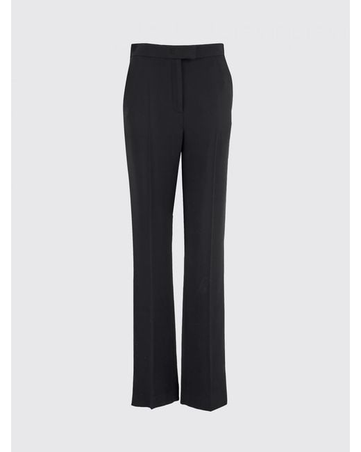 Valentino Blue Tailored Crêpe Trousers