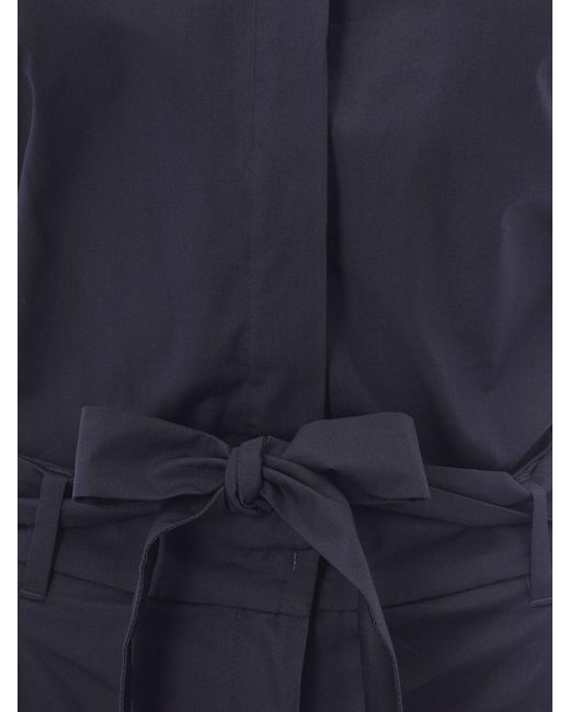 Mono De Algodón Max Mara de color Blue