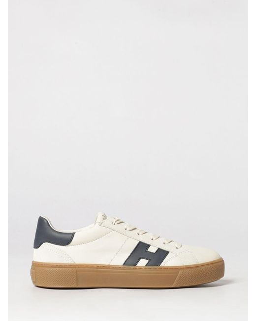 Hogan White Shoes for men