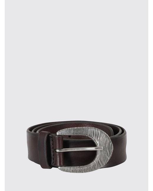 Orciani Gray Ledergürtel