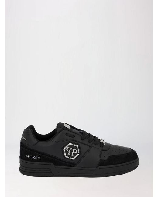 Philipp Plein Black Low-Top Sneakers for men