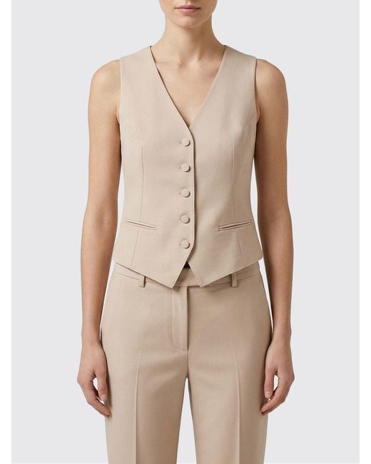 Tagliatore Natural Virgin Wool Blend Waistcoat