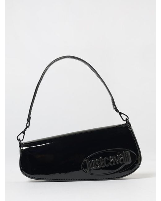 Just Cavalli Black Shoulder Bag