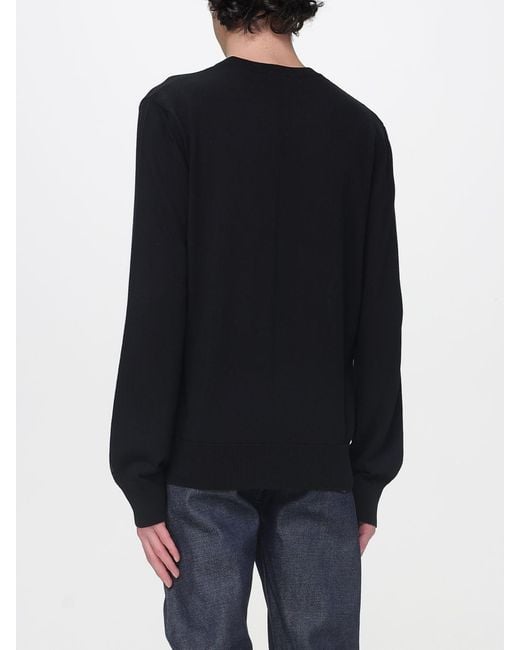 A.P.C. Blue Cotton Crew-Neck Pullover for men