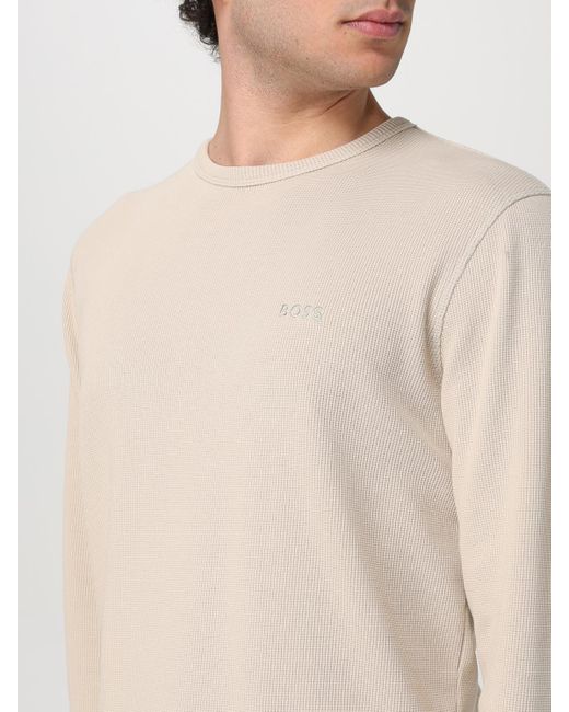 Sudadera Hombre Boss de hombre de color Natural