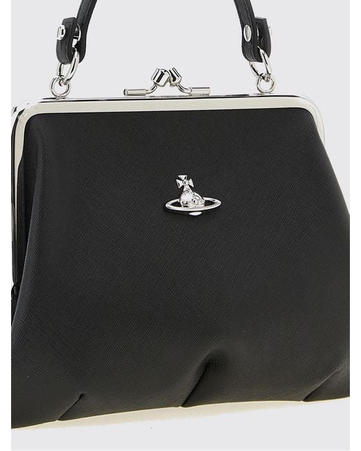 Vivienne Westwood Black Granny Frame Bag