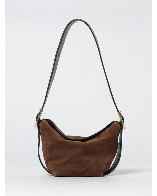 Zadig & Voltaire White Zadig &Amp Voltaire Baby Jane Suede Bag
