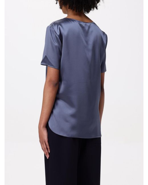 Max Mara Blue Hemdbluse Damen