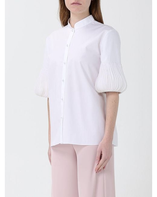 Valentino White Cotton Shirt