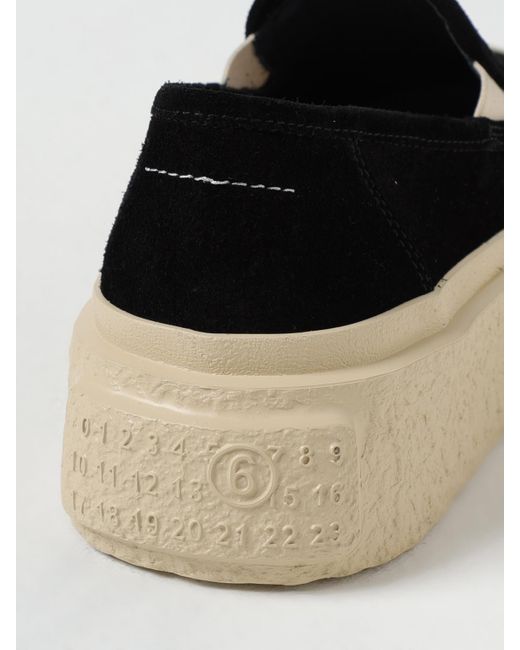 MM6 by Maison Martin Margiela Black Schuhe Damen