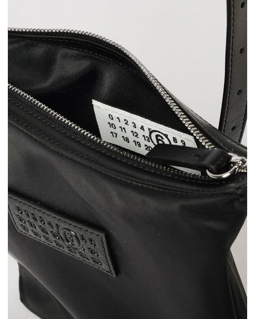 MM6 by Maison Margiela Black Shoulder Bag