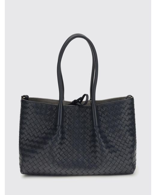 Bottega Veneta Black Pinacoteca Medium Woven Leather Bag