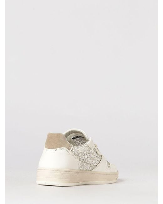 Zapatillas Court 2.0 De Piel Y Purpurina Date de color Natural