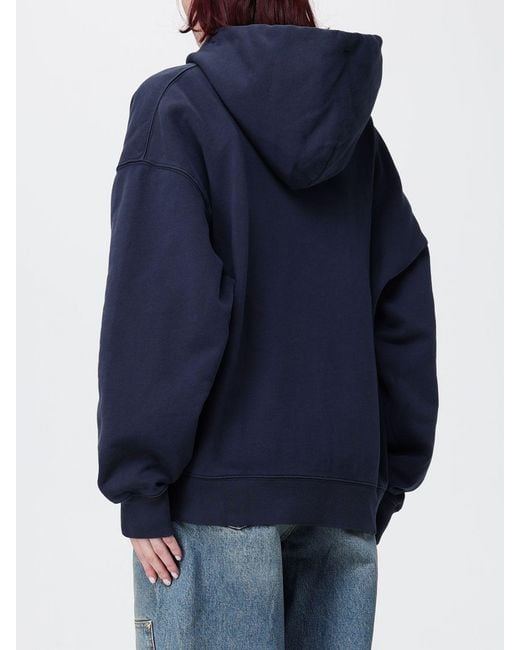 Carhartt Blue Cotton Hoodie